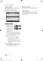 Предварительный просмотр 24 страницы Samsung SERIES 6 6900 User Manual