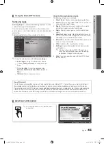 Предварительный просмотр 45 страницы Samsung SERIES 6 6900 User Manual