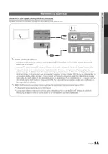 Предварительный просмотр 11 страницы Samsung Series 7 7000 UN46C7000 Manuel D'Utilisation