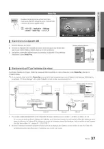 Предварительный просмотр 37 страницы Samsung Series 7 7000 UN46C7000 Manuel D'Utilisation