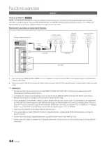 Предварительный просмотр 44 страницы Samsung Series 7 7000 UN46C7000 Manuel D'Utilisation