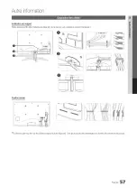 Предварительный просмотр 57 страницы Samsung Series 7 7000 UN46C7000 Manuel D'Utilisation