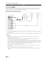 Предварительный просмотр 42 страницы Samsung Series 7 7000 UN55C7000 Manuel Utilisateur