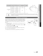 Предварительный просмотр 57 страницы Samsung Series 7 7000 UN55C7000 Manuel Utilisateur