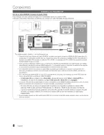 Предварительный просмотр 8 страницы Samsung Series 7 750 LN46C750 Manual De Usuario