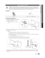 Предварительный просмотр 55 страницы Samsung Series 7 750 LN46C750 Manual De Usuario