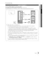 Предварительный просмотр 9 страницы Samsung Series 8 8000 UN46C8000 Manual Del Usuario