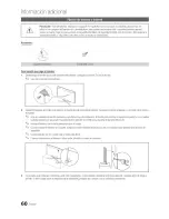 Предварительный просмотр 60 страницы Samsung Series 8 8000 UN46C8000 Manual Del Usuario