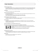 Preview for 3 page of Samsung Series6 650 PN50A650 User Manual