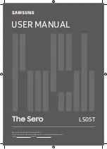 Samsung Sero QA43LS05TAJ User Manual предпросмотр