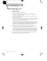 Preview for 49 page of Samsung SF-3000I Operator'S Manual