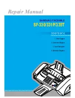 Samsung SF-335T Repair Manual preview