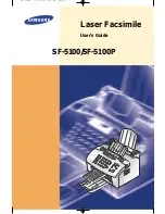 Samsung SF 5100 User Manual preview