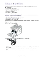 Предварительный просмотр 55 страницы Samsung SF-650 Series (Spanish) Manual Del Usuario