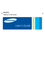 Preview for 1 page of Samsung SF-650 Series User Manual