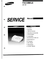 Samsung SF11OT Servise Manual preview