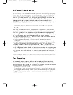 Preview for 4 page of Samsung SF3000 Operator'S Manual