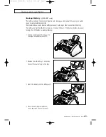 Preview for 22 page of Samsung SF3000 Operator'S Manual