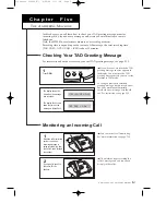 Preview for 58 page of Samsung SF3000 Operator'S Manual