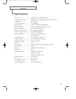 Preview for 110 page of Samsung SF3000 Operator'S Manual