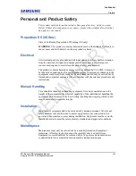 Preview for 8 page of Samsung SFG-D0100 Installation Manual