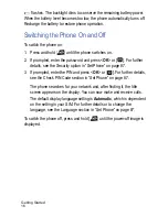 Preview for 22 page of Samsung SGH-A226R User Manual