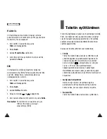 Preview for 22 page of Samsung SGH-A300 (Finnish) Manual