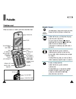 Предварительный просмотр 6 страницы Samsung SGH-A300LB Manual