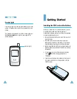 Preview for 9 page of Samsung SGH-A408BA Owner'S Manual