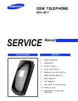 Preview for 1 page of Samsung SGH-A517 Series Service Manual
