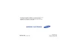 Samsung SGH-A767 Series User Manual предпросмотр