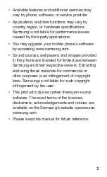 Предварительный просмотр 4 страницы Samsung SGH-A847R User Manual