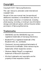 Предварительный просмотр 6 страницы Samsung SGH-A847R User Manual