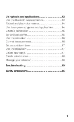 Предварительный просмотр 8 страницы Samsung SGH-A847R User Manual