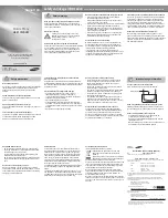 Предварительный просмотр 1 страницы Samsung SGH-B310R User Manual