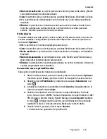 Предварительный просмотр 123 страницы Samsung SGH-Beat Series (Spanish) Manual Del Usuario