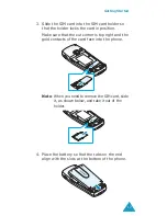Preview for 16 page of Samsung SGH-C110 Quick Manual