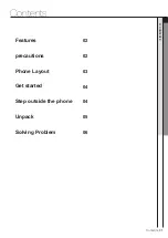 Preview for 2 page of Samsung SGH-C260 User Manual