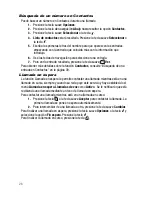 Preview for 26 page of Samsung SGH-C416 (Spanish) Manual Del Usuario