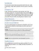 Preview for 8 page of Samsung SGH-c417 Series User Manual