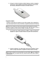 Preview for 10 page of Samsung SGH-d347 Series (Spanish) Manual Del Usuario