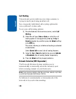 Preview for 112 page of Samsung SGH D406 User Manual