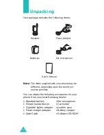 Preview for 10 page of Samsung SGH-D410 User Manual