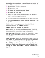 Preview for 76 page of Samsung SGH-D415 User Manual