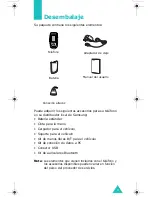 Предварительный просмотр 9 страницы Samsung SGH D500 - Cell Phone 80 MB Manual Del Usuario