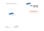 Samsung SGH-D600 User Manual preview