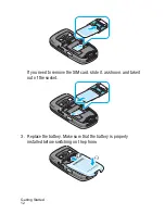 Preview for 18 page of Samsung SGH-D606 User Manual