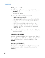 Preview for 84 page of Samsung SGH D720 User Manual