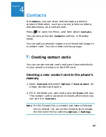 Preview for 57 page of Samsung SGH-D730 User Manual