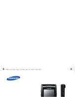 Samsung SGH-D848 User Manual preview
